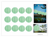 12 PCs Round Paper Lantern Paper Lanterns Lamp Shade Wedding Birthday Party