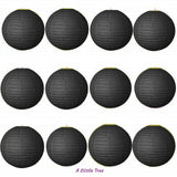 12 PCs Round Paper Lantern Paper Lanterns Lamp Shade Wedding Birthday Party