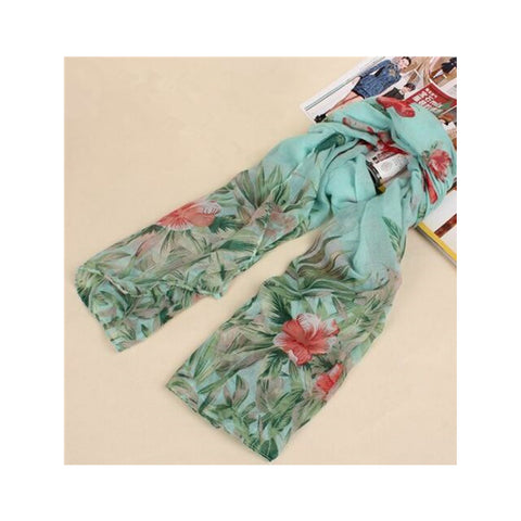Leaf & Butterfly Scarf
