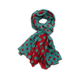Mixed Polka Dot Scarf