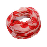 Poppy Flower Scarf