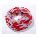 Poppy Flower Scarf