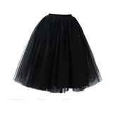 A Liittle Tree  5 Layer  Long  lady Girl Tutu Skirts