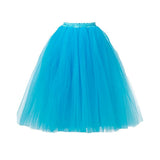 A Liittle Tree  5 Layer  Long  lady Girl Tutu Skirts