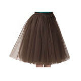 A Liittle Tree  5 Layer  Long  lady Girl Tutu Skirts