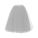 A Liittle Tree  5 Layer  Long  lady Girl Tutu Skirts