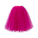 A Liittle Tree  5 Layer  Long  lady Girl Tutu Skirts