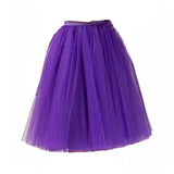A Liittle Tree  5 Layer  Long  lady Girl Tutu Skirts