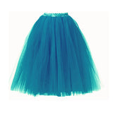 A Liittle Tree  5 Layer  Long  lady Girl Tutu Skirts