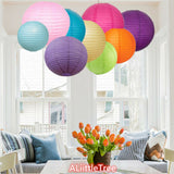 9/12  Mixed Paper Lanterns