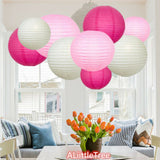 9/12  Mixed Paper Lanterns